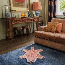 Doing Goods Pinky Leopard Small Rug 92x63 cm - Agof Store