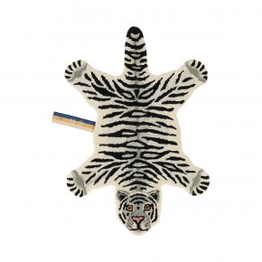 Doing Goods Snowy Tiger Small Rug 92x63 cm - Agof Store