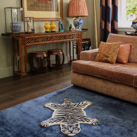 Doing Goods Snowy Tiger Small rug - Agof Store