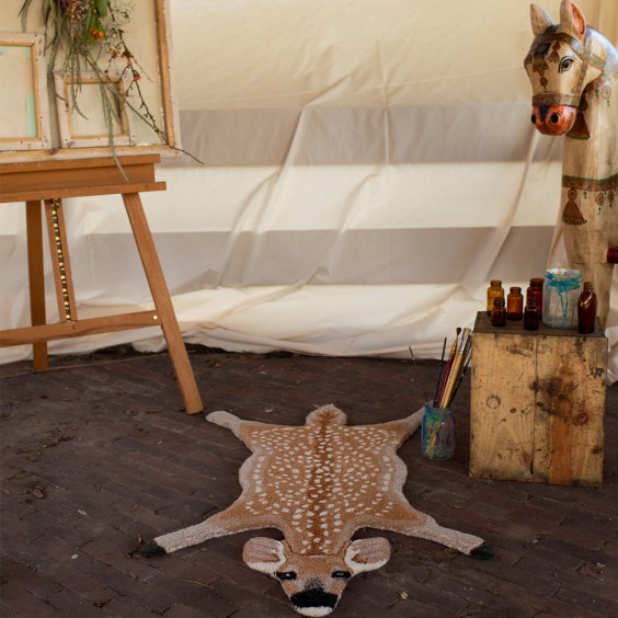 Doing Goods Francis Fawn Small rug - Agof Store
