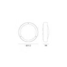 Artemide Niki wall ceiling lamp - Agof Store