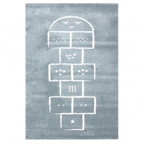 AFK Living Hopscotch Blue children rug - Agof Store