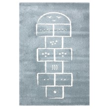AFK Living Hopscotch Blue Kinderteppich - Agof Store