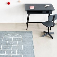 Hopscotch Blue tappeto per bambini AFK Living - Agof Store
