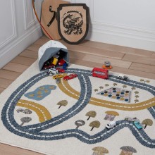 AFK Living Race Track Multi Kinderteppich - Agof Store