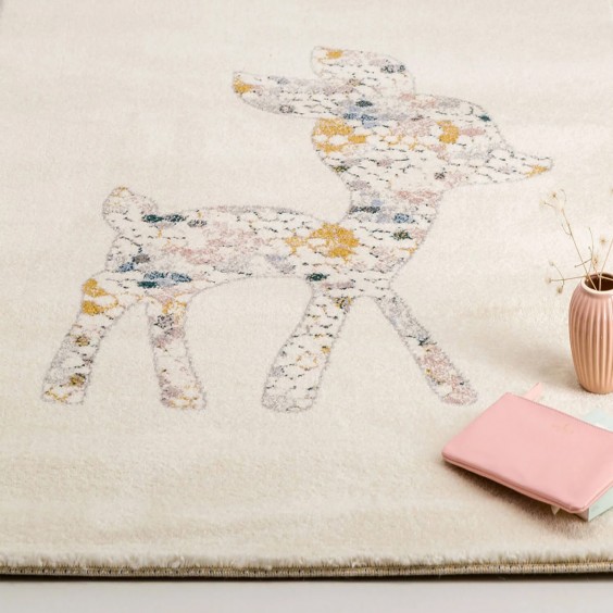 AFK Living Fawn Cream children rug - Agof Store