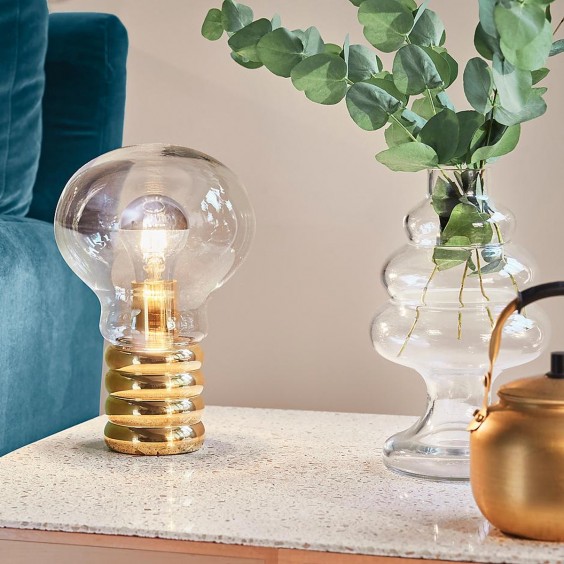 Ingo Maurer Bulb Brass Tischleuchte - Agof Store