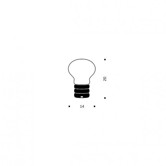 Ingo Maurer B. Bulb portable table lamp - Agof Store