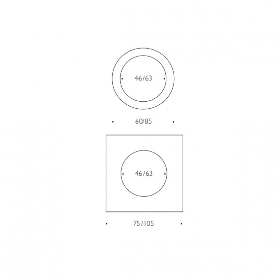 Ingo Maurer Moodmoon wall ceiling lamp - Agof Store