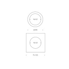 Ingo Maurer Moodmoon wall ceiling lamp - Agof Store