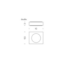 Nemo Fix wall lamp - Agof Store