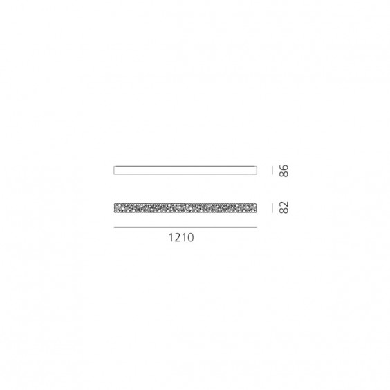 Artemide Calipso Linear Stand-Alone Deckenleuchte - Agof Store