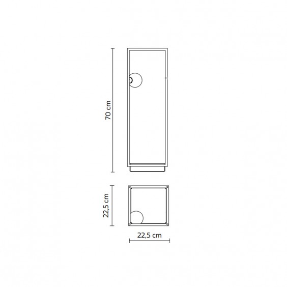 Karman Abachina portable floor lamp - Agof Store