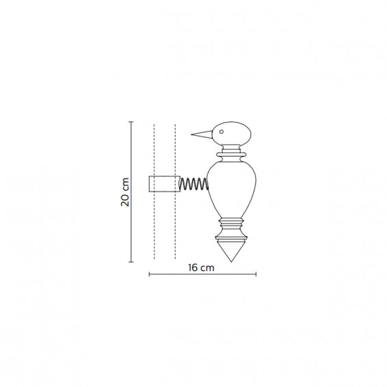 Karman Accipicchio floor lamp - Agof Store