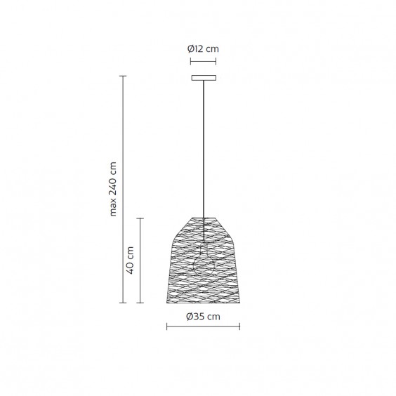 Karman Black Out pendant lamp - Agof Store