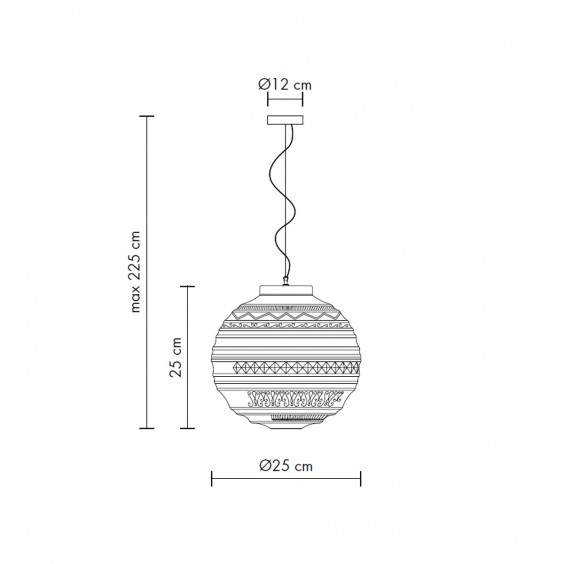 Karman Braille Pendelleuchte - Agof Store