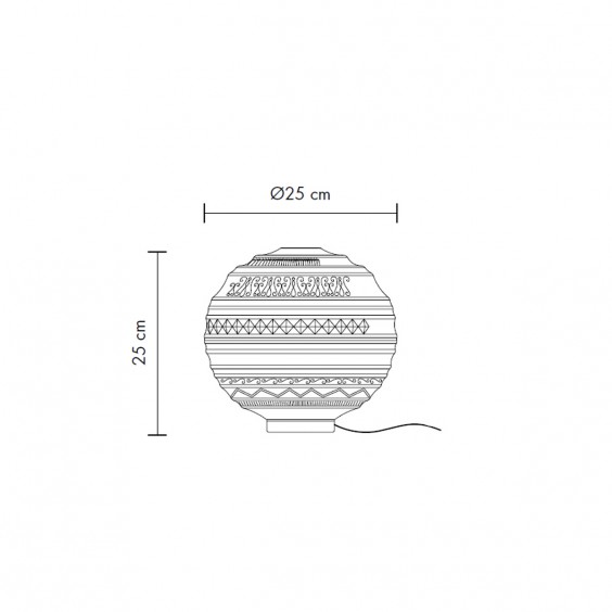 Karman Braille table lamp - Agof Store