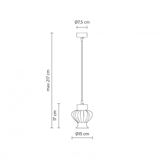 Karman Ceraunavolta F pendant lamp - Agof Store