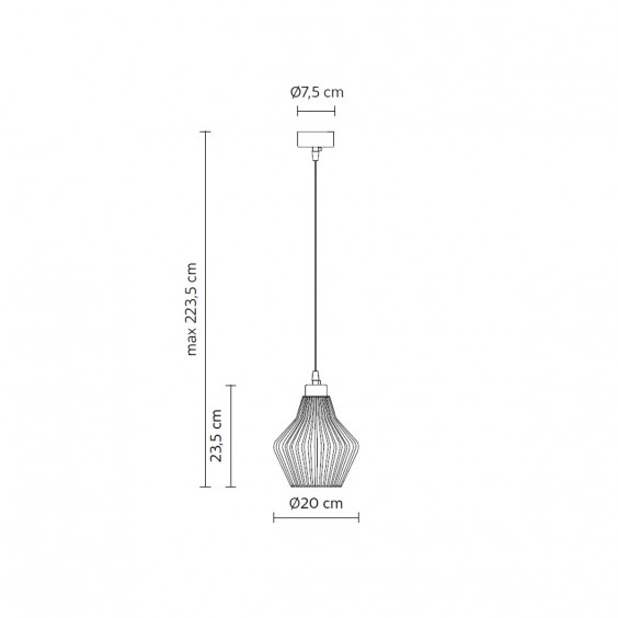 Karman Ceraunavolta L pendant lamp - Agof Store