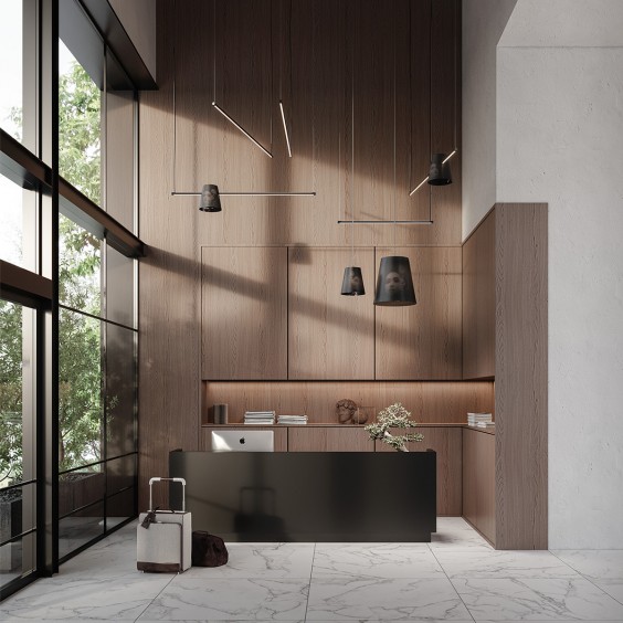 Cupido Linear Lampada a sospensione Karman - Agof Store