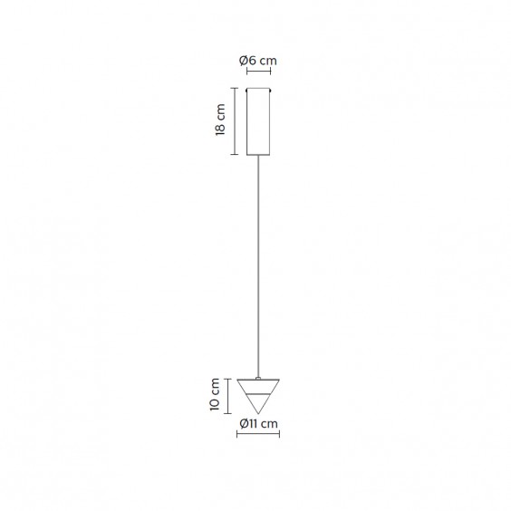 Filomena Ø 11 cm Lampada a sospensione Karman - Agof Store