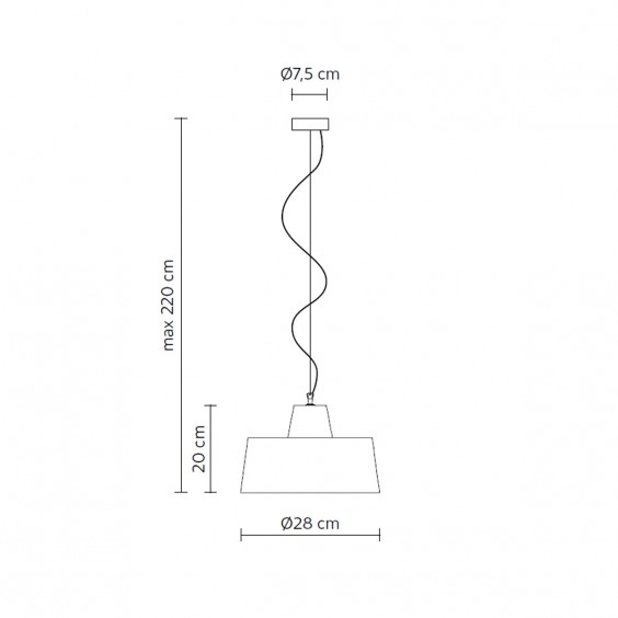 Karman Gangster 28 pendant lamp - Agof Store