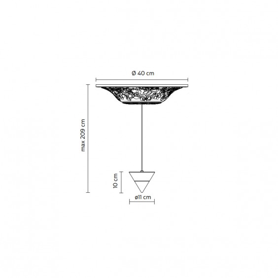 Karman Moonbloom 1 pendant lamp - Agof Store