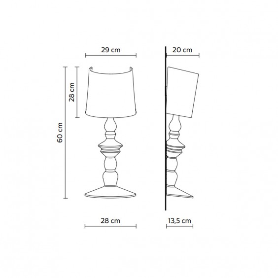 Karman Alì e Baba linen wall lamp - Agof Store