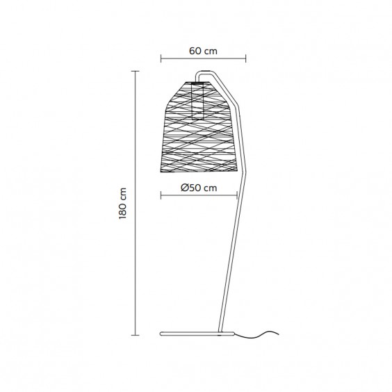 Karman Black Out outdoor Stehleuchte - Agof Store