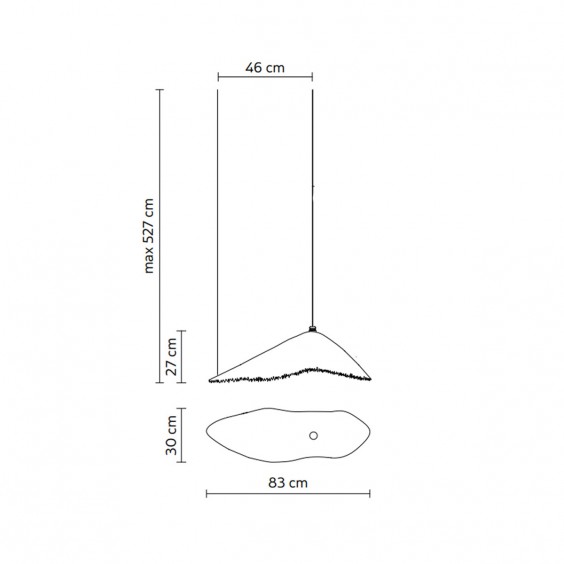 Moby Dick outdoor Lampada a sospensione Karman - Agof Store