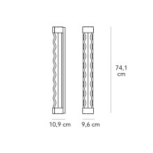 Fontana Arte Frenesi Wand- Deckenleuchte - Agof Store