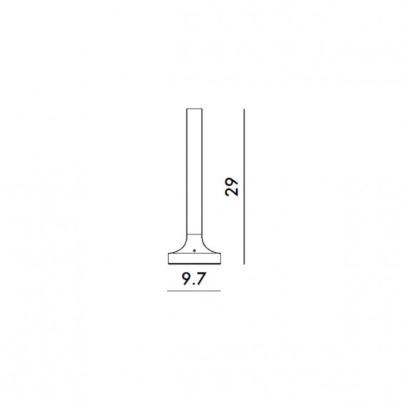 Kartell Goodnight outdoot portable table lamp - Agof Store