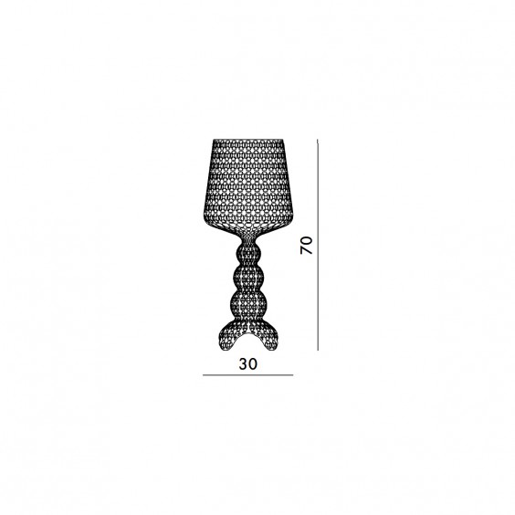 Kartell Mini Kabuki table lamp - Agof Store