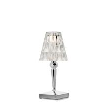 Kartell Battery Metallisiert Akku Tischlampe - Agof Store