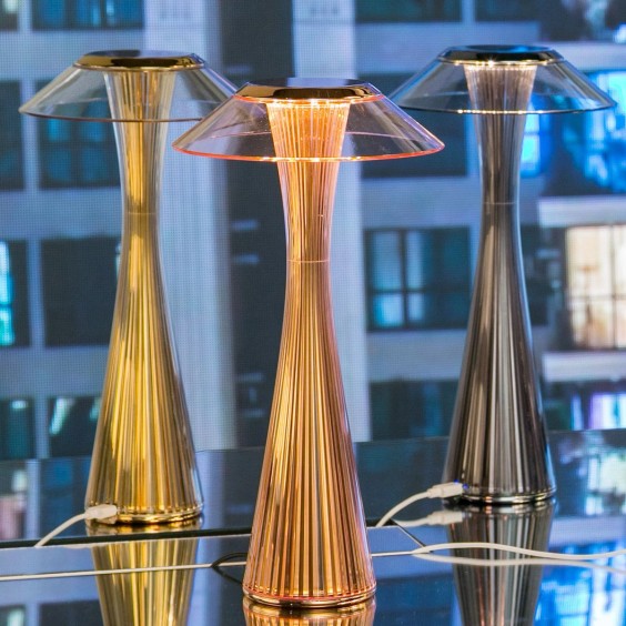 Kartell Space portable table lamp - Agof Store