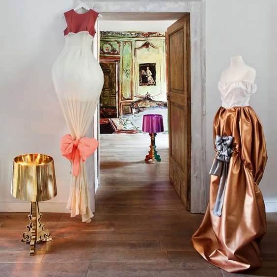 Kartell Bourgie Metallisiert Tischleuchte - Agof Store