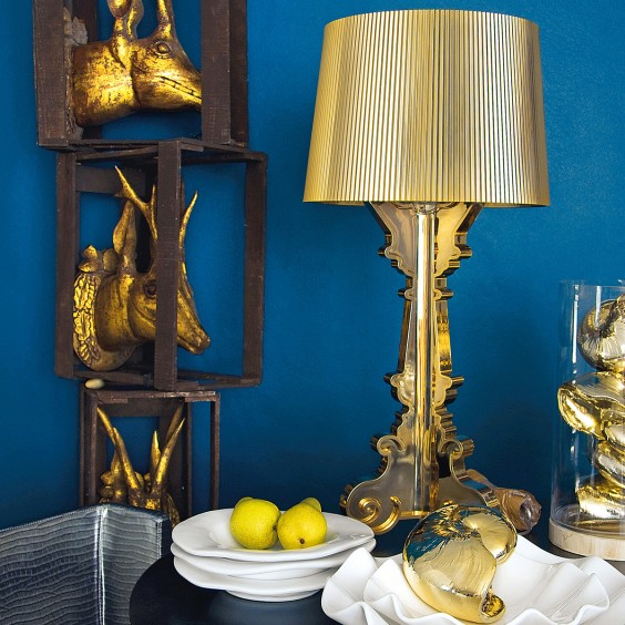 Kartell Bourgie Metallisiert Tischleuchte - Agof Store