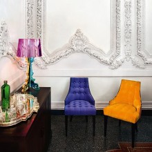 Bourgie Metallizzata lampada da tavolo Kartell - Agof Store