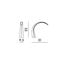 Taj Mini Metallizzata lampada da tavolo Kartell - Agof Store