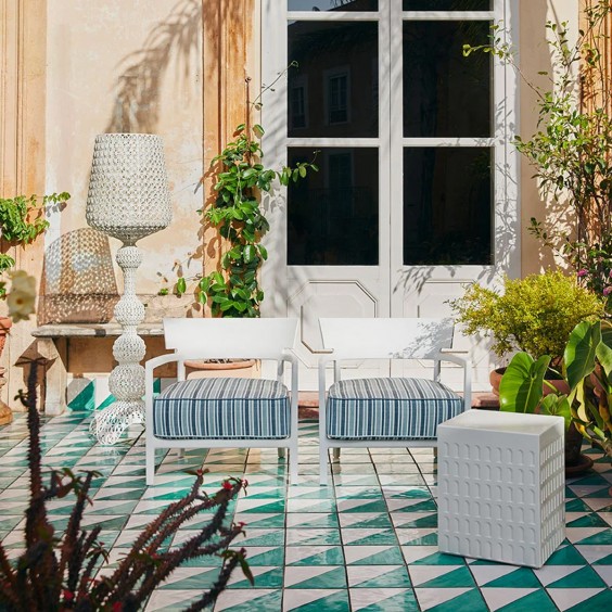 Kartell Kabuki outdoor floor lamp - Agof Store