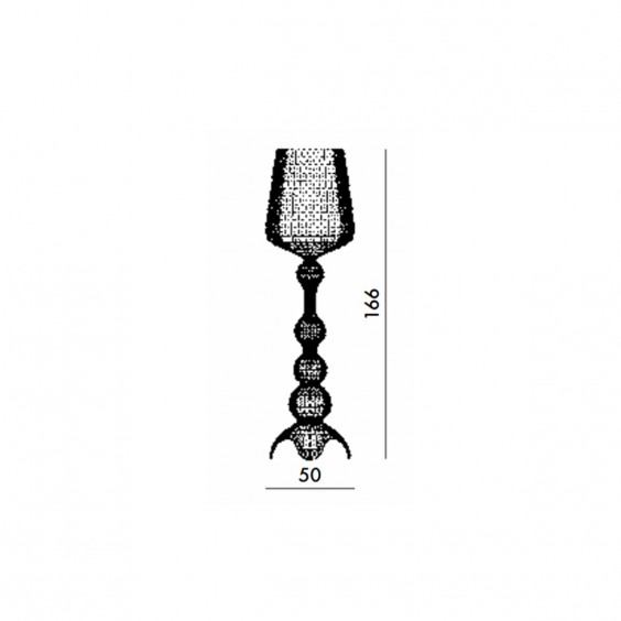 Kartell Kabuki outdoor floor lamp - Agof Store