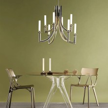 Kartell Khan Metallisiert Pendelleuchte - Agof Store