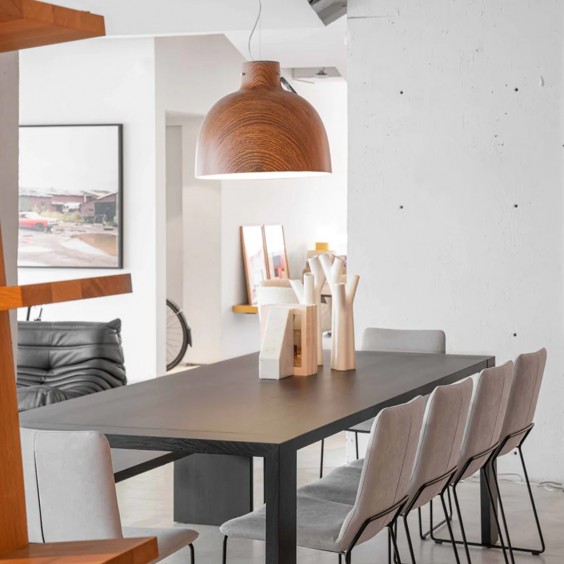 Kartell Bellissima Holz Pendelleuchte - Agof Store