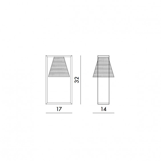 Kartell Light-Air Fabric table lamp - Agof Store