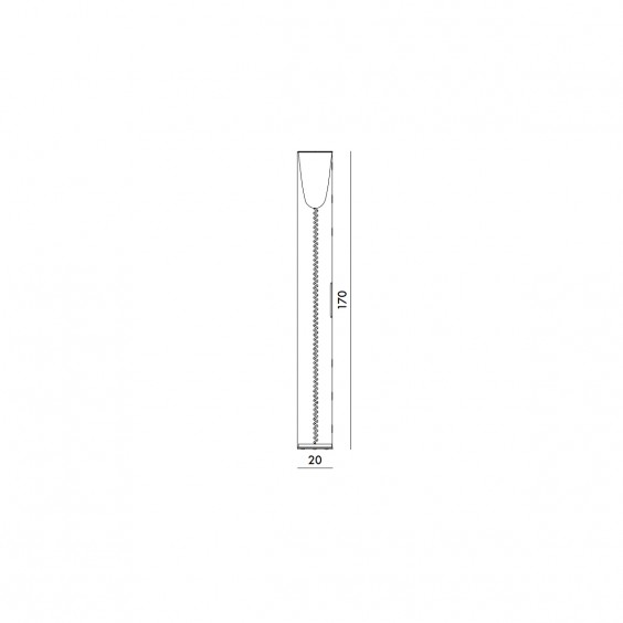 Toobe lampada da terra Kartell - Agof Store