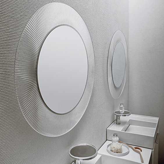 Kartell All Saints mirror with light - Agof Store