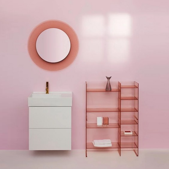 Kartell All Saints mirror with light - Agof Store