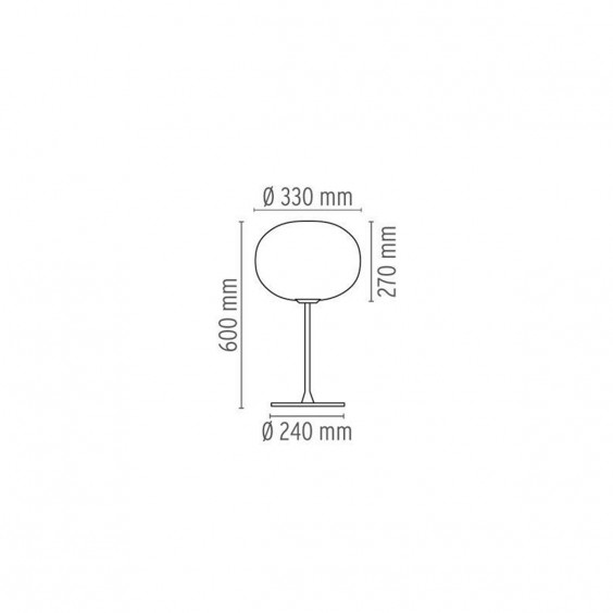 Flos Glo Ball T Tischleuchte - Agof Store