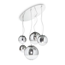 Ideal Lux Mapa Fade 5 pendant lamp - Agof Store Ideal Lux Mapa Fade 5 pendant lamp - Agof Store