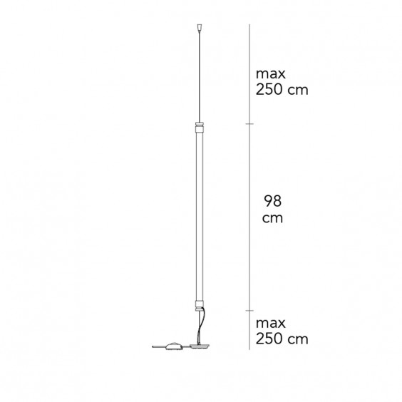 Oort lampada da terra sospensione FontanaArte - Agof Store